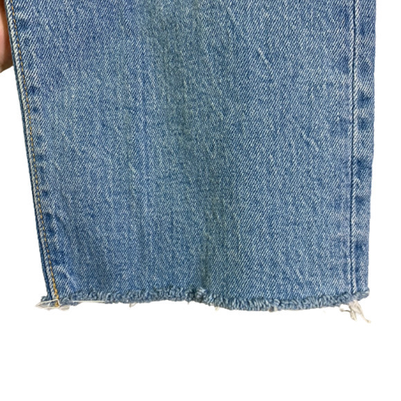 LEVI'S Denim High Rise Wedgie Straight Leg Jeans - Picture 9 of 15